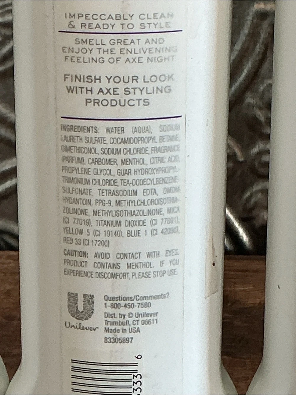 Lot of 3 AXE White Label Night Clean & Soft Shampoo Conditioner New